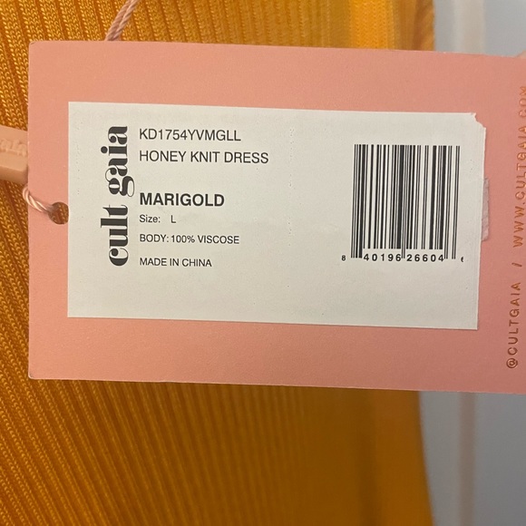 Cult Gaia Marigold Honey Dress - Picture 10 of 10